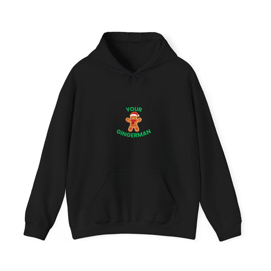 Gingerbread Love Unisex Hoodie - Christmas Gift for Boyfriend or Girlfriend